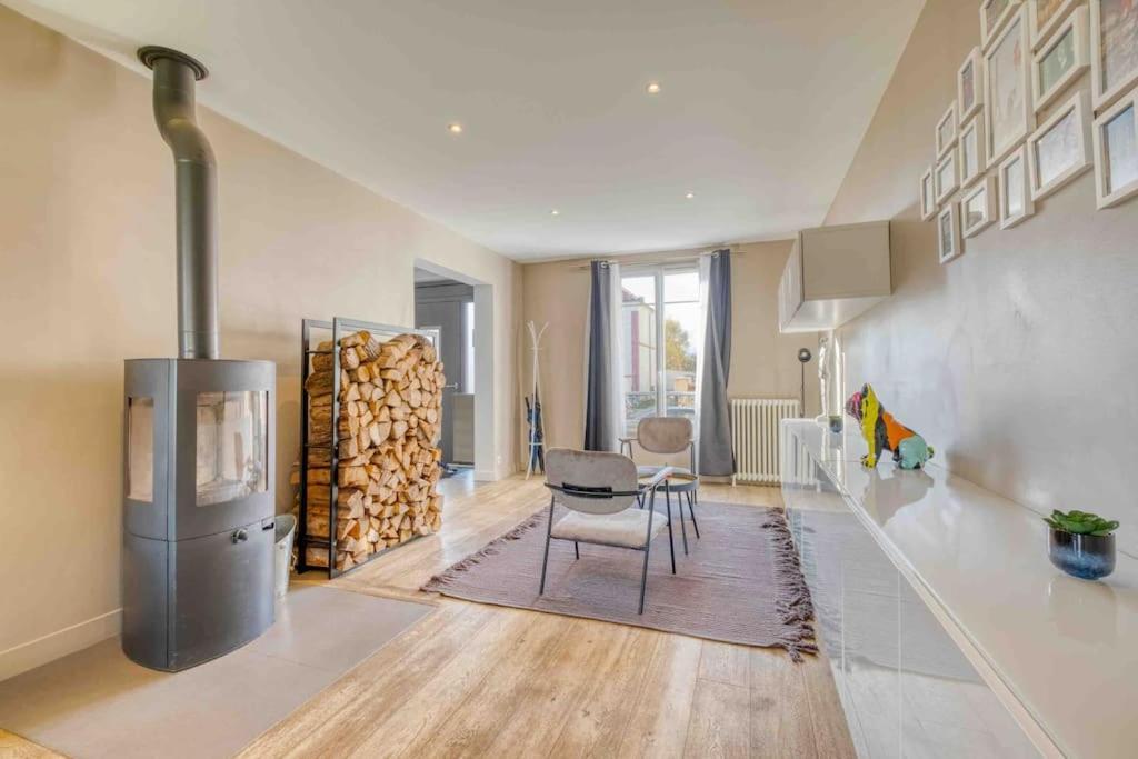 Villa Saint-Mard - King Size Bed - 10Min Aeroport Cdg 25Min Paris By Train Luaran gambar