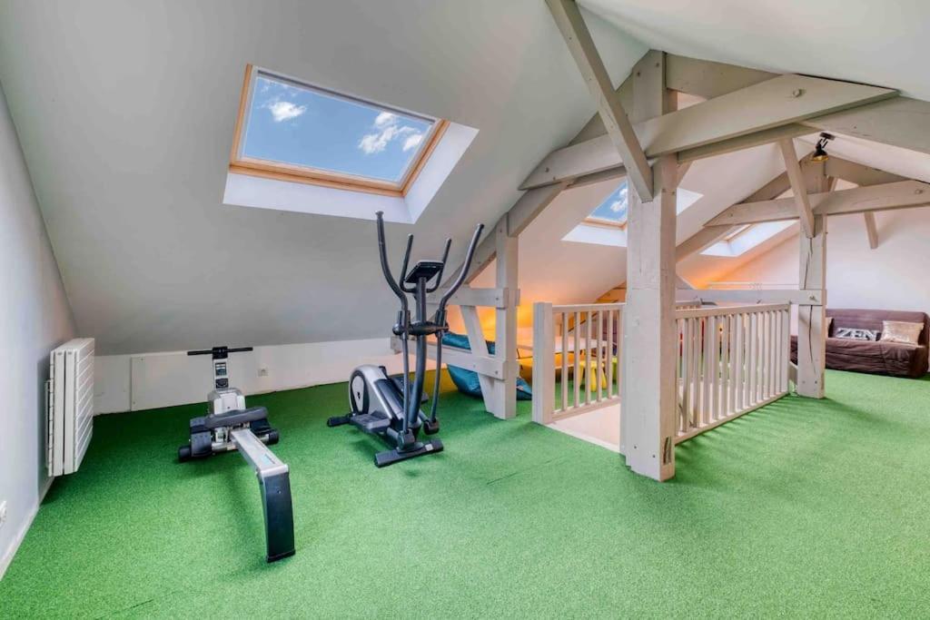 Villa Saint-Mard - King Size Bed - 10Min Aeroport Cdg 25Min Paris By Train Luaran gambar