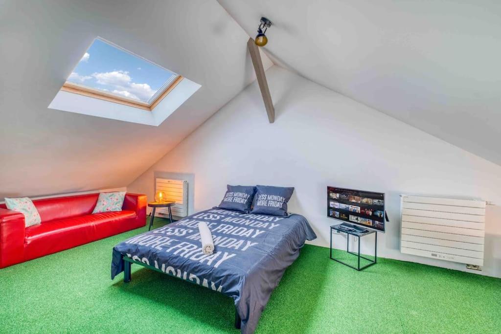Villa Saint-Mard - King Size Bed - 10Min Aeroport Cdg 25Min Paris By Train Luaran gambar